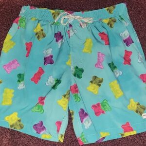 Men’s Public Access “Gummy‎ Bears” Swim Short Sz Medium
